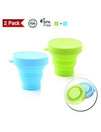 CShopping   Taza de viaje plegable de silicona, 2