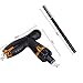 Tonsiki 13 Pieces Set Telescopic Ratcheting T Handle + 5 Inch Length Drill Bit Extension + 3 Inch Length Torx Security Head Screwdriver Drill Bit