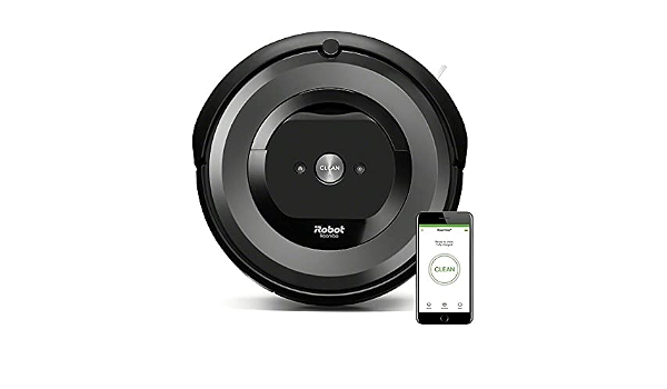 iRobot Roomba e6 (6134) Wi-Fi Connected Robot Vacuum (Wi-Fi Connected,  Compatible with Alexa, Ideal for Pet Hair, Carpets, Hard, Self-Charging  Robotic Vacuum) Black : Home \u0026 Kitchen