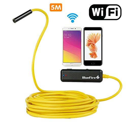 BlueFire Semirigid Flexible Wireless Endoscope IP67 Waterproof WiFi