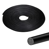 Orgthin 20FT Backer Rod 1/4 inch, Black Rubber