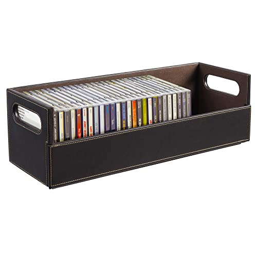 Stock Your Home CD Storage Box, Organizer Shelf for