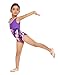 Arshiner Girl's Camisole Gymnastics Leotard Tank with Keyhole, Style 3, 7