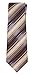 Marquis Men's Brown Stripes 3 1/4 Tie & Hanky Set TH100-030