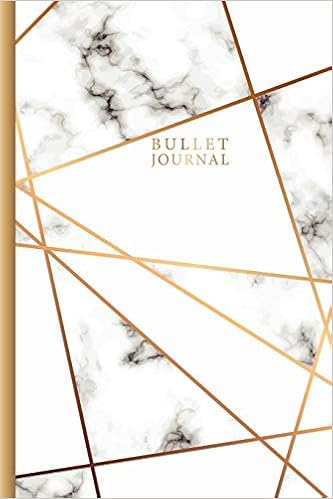 Bullet Journal Marble Gold Designer 1 Pages Dot Grid Notebook 6 X 9 Blank Dot Grid Journal For Diary Planner Calligraphy Self Help Journal Women Dot Grid Bullet Journal Volume 4