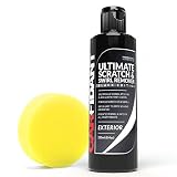 Carfidant Black Car Scratch Remover - Ultimate Scratch and Swirl Remover for Black and Dark Paints- Solvent & Paint Restorer - Repair Paint Scratches, Scratches, Water Spots! Car Polish Buffer Kit