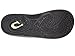 OLUKAI Hokua Men's Beach Sandals, Quick-Dry Flip-Flop Slides, Water Resistant & Wet Grip Rubber Soles, Compression Molded Footbed & Soft Comfort Fit, Black/Dk Shadow, 11