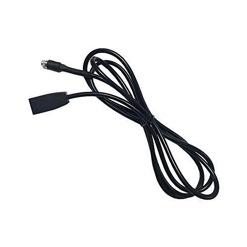 Sygile 3.5mm Female Jack AUX Input Adaptor CD Changer Cable with 3.5mm Male Jack Cable for BMW E46 1998-2006 Year Business CD Radio Headunit Connects iOS iPhone iPad iPod Samsung Android Devices MP3