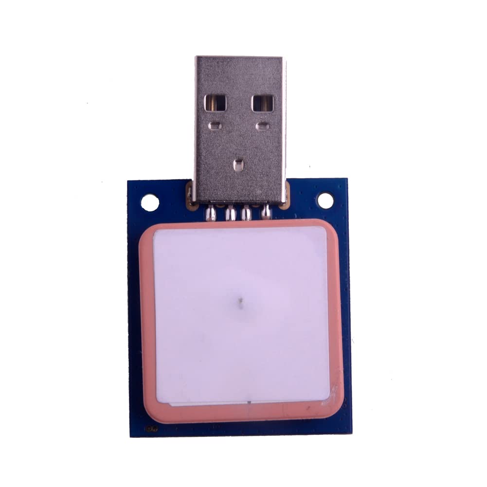 USB GPS Module Antenna Supports GPS+GLONASS Beidou Built-in Flash for Arduino Pixhawk IPEX Compatible, Better Than VK-162