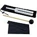 SUBANG 512 CPS Tuning Fork Weight Aluminum Clinical Grade Nerve/Sensory with Silicone Hammer and Cleaning Cloth, Packaged in Soft Storage Bag