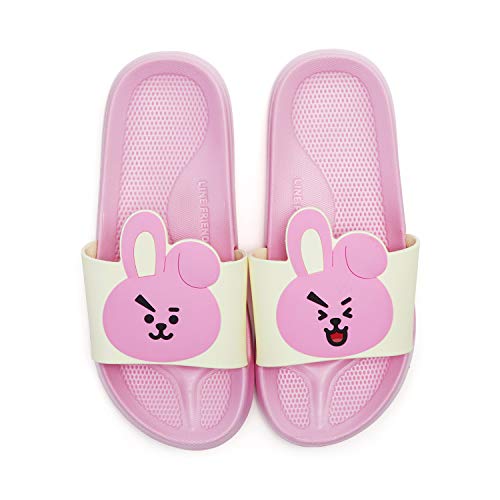 Buy Official BTS Merchandise by Line Friends Character PVC Indoor House Slippers (Designed by