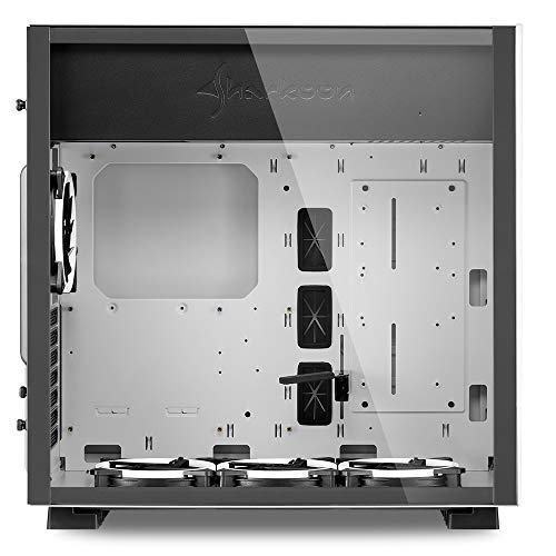 Sharkoon-Pure-Steel-RGB-Caja-de-Ordenador-PC-Gaming-Semitorre-ATX-Blanco