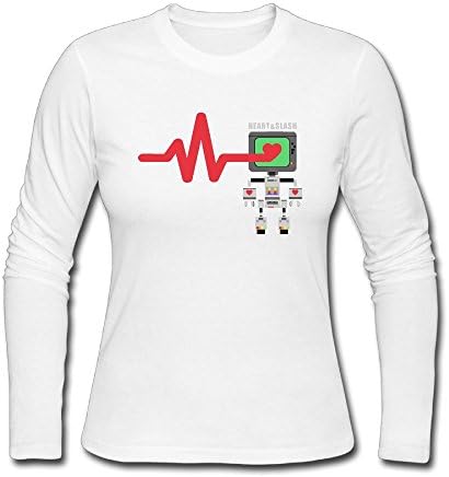 CZHYMY Women's Heart&amp;Slash T Shirt