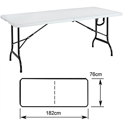 [- Campingtisch Gartentisch Klapptisch Falttisch Faltbarer Tisch Campingmöbel Markttisch Flohm