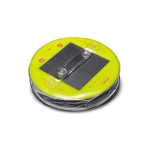 MPOWERD Luci Outdoor 2.0 - Inflatable Solar Light, Clear Finish, Adjustable Strap, 2-Pack