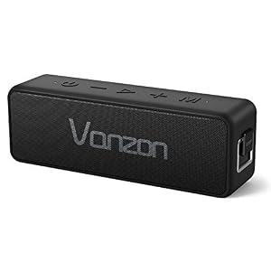 Bluetooth Speakers – Vanzon X5 Pro Portable Wireless Speaker V5.0 with 20W Loud Stereo Sound, TWS, 24H Playtime & IPX8…