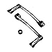 Set Brake Arm Peg Pedal with Front Rear Shift Levers Shifter Pegs Compatible with 2014-2017 2018 2019 Harley Touring FLH FLT