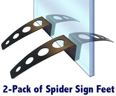 2-Pack 0f Medium Spider Feet Rigid Sign Holder
