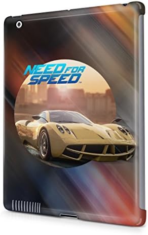 Need For Speed Rivals Pagani Zonda Hard Plastic Tablet Snap-On Case Cover For Apple iPad 2 / iPad 3 / iPad 4