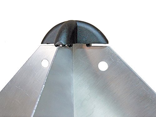 Amarine-made Boat Marine Anodized Aluminum Emergency Radar Reflector for Sailboats - 8-1/2 X 8-1/2, Model: , Sport & Outdoor