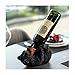 ARAIDECOR Playful Wolf Wine Rack Wine Holder Sculpture Home Decor or Restaurant Setting Statue