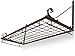 Sorbus Pots and Pan Rack — Decorative Wall Mounted Storage Hanging Rack — Multipurpose Wrought-Iron shelf Organizer for Kitchen Cookware, Utensils, Pans, Books, Bathroom (Wall Rack - Bronze)