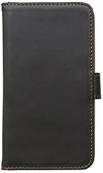 iPhone 5C Case Black PU Leather Wallet Cover