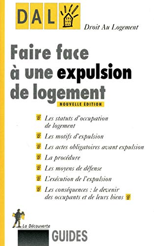 Faire face à une expulsion de logement by (Paperback)