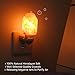 TORCHSTAR Himalayan Salt Night Light Plug-in with 8 Replacement Bulbs, ETL Certified, Natural Crystal Rock Salt Lamps Himalayan, Small Hand Carved Night Light, Light Gifts, Pack of 4