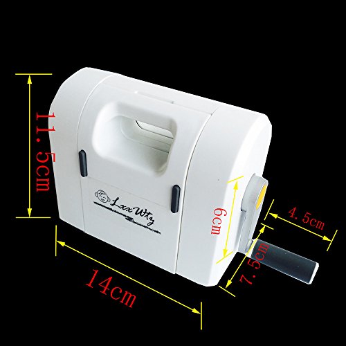 Metal Cutting Dies Machine, NXDA Die Cut Paper Cutting Machine Scrapbooking Cutter Cutting Die Machine for DIY - Thumbnail 2