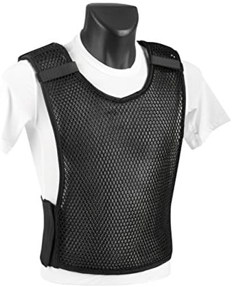 Body Armor Cooling Vest, Tactical Ballistic Ventilation Air Flow - Draft Vest 3.5 (Large)