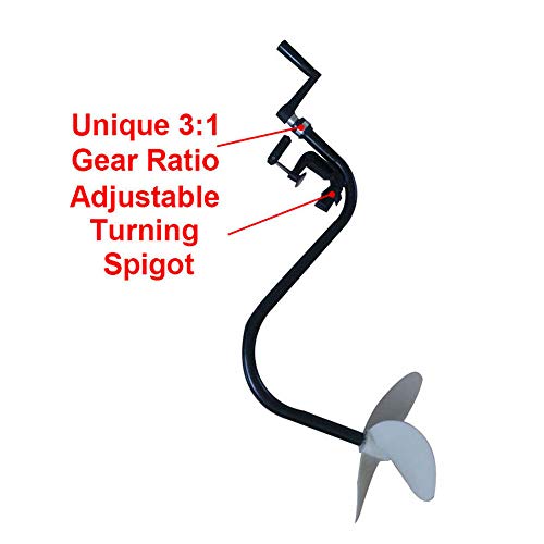 NICE CHOOSE Boat Engine Propeller, Hand Operated Outboard Motor Inflatable Boat Trolling Rafting Motor (US Shipping)