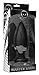 Master Series Colossus XX-Large Silicone Anal Suction Cup Plug, Black (AD398)