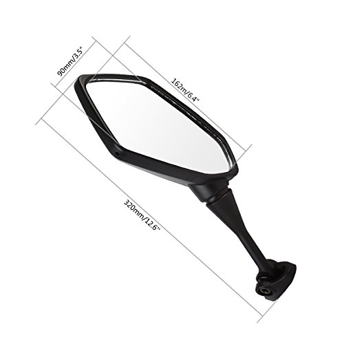 image for LeaningTech Heavy Duty Motorcycle Rear View Side Mirrors for HONDA CBR