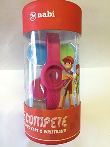 Nabi Compete Colored Caps & Wristband