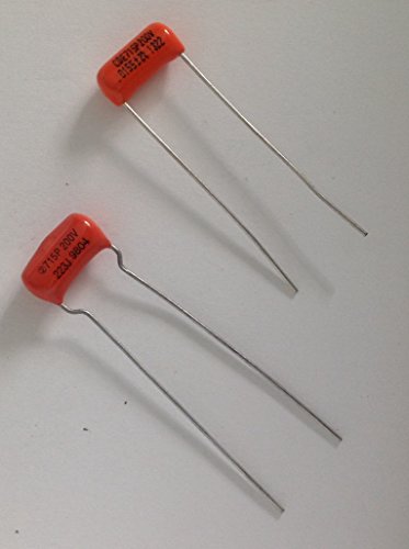 Mixed Pair 715P 200v Orange Drop Capacitors .015uf & .022uf for Neck and Bridge