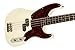 Squier by Fender 301071580 Mike Dirnt Precision Bass, Arctic White with Tortoise Pickguard