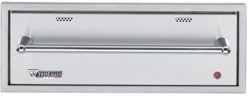 Twin Eagles Pinnacle Series 30" Warming Drawer With 2 Steam Pans - 60 degrees