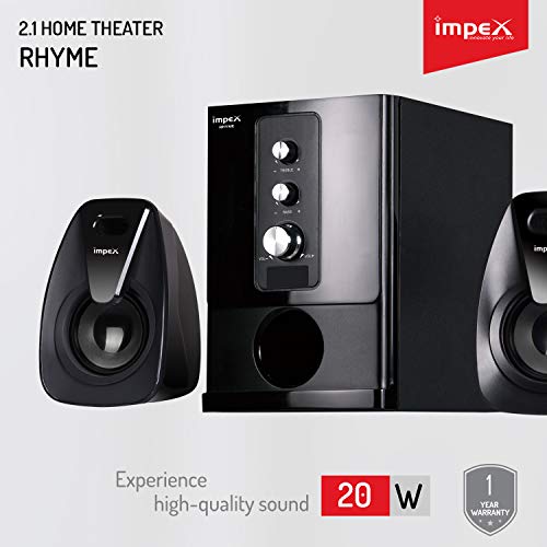 impex spinto 2.1 bluetooth speakers