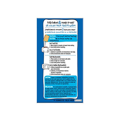 6 Pop+Tarts+Breakfast+Toaster+Pastries+Unfrosted+Strawberry