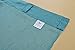 Mysky Home Back Tab and Rod Pocket Window Crushed Voile Sheer Curtains for Living Room, Teal, 51 x 63 inch, Set of 2 Crinkle Sheer Curtain Panels
