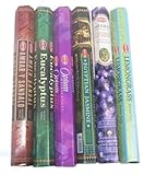 HEM Incense Sticks Great Sellers 6 Boxes X 20 Grams, Variety Pack, Total 120