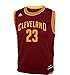 Outerstuff NBA Cleveland Cavaliers Lebron James Youth Boys Replica Player Road Jersey, Medium (10-12), Burgundy