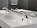 Electronic Battery Lavatory Faucet with Grid Strainer