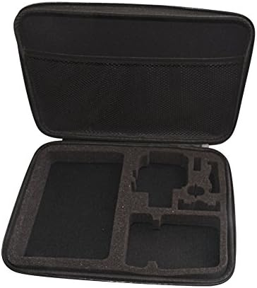 RCYAGO Portable Camera Case Resistant Protective EVA Bag Storage Box for GoPro Hero 3+/3 hero 4 Accessories (large)