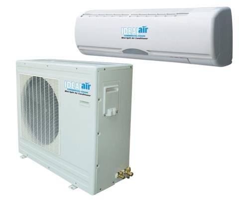 Ideal-Air Mini Split | 36,000 BTU | DIY, Ductless Air System, 3-Speed Settings, Remote Control Included, Washable Air Filter, Dehumidification Mode - Perfect for residential applications - ETL Listed, White