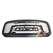 Matte Black Mesh Replacement Grill For 2013-2018 Dodge Ram 1500 Front Grille Honeycomb Bumper (With Three LED Amber Lights, NOT Fit Rebel Model)