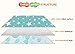 PEKITAS 2 Pack Baby Waterproof Diaper Changing Pads Travel Friendly Super Soft Fabric Size 19.5 X 27.5 inches (Medium,0-1 Year) Cartoon Series