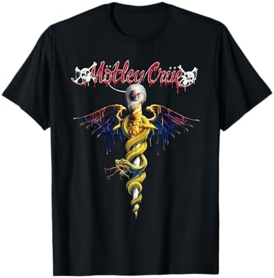 Amazon.com: Motley Crue Men's World Tour Vintage T-Shirt X-Large