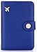 ZOPPEN Rfid Blocking Travel Passport Holder Cover Slim Id Card Case, #2 Prussion Blue